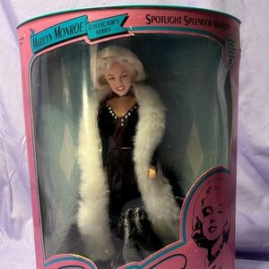 Marilyn Monroe Collector's Doll with Black Dress